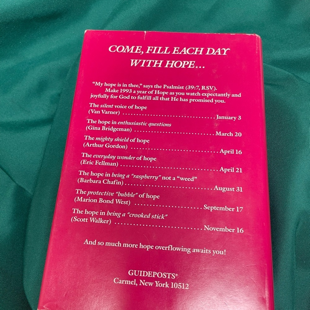Daily Guideposts 1993 Book - Picture 2 of 6